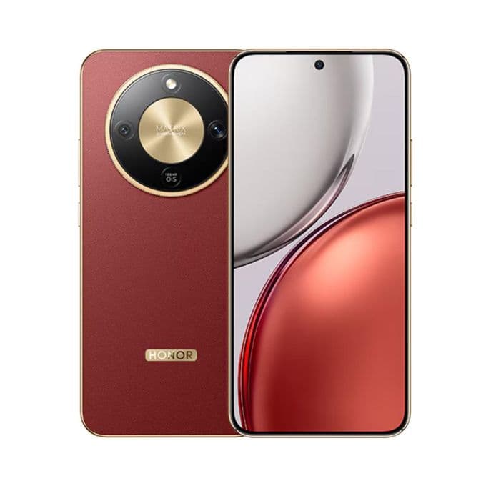 هاتف HONOR X9d 5G — 12 جيجا (حتى 24 جيجا) / 256 جيجا، شاشة AMOLED 6.79" 1.5K بـ 120Hz، بطارية 8300mAh 66W، أحمر-بني