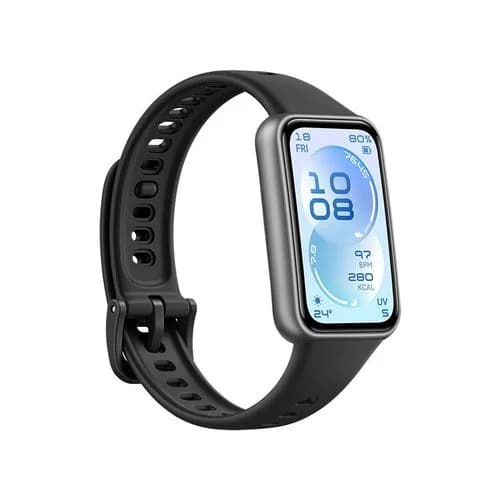 سوار ذكي HUAWEI Band 11 — شاشة AMOLED 1.62"، قياس الأوكسجين SpO2، تتبع النوم، بطارية 14 يوم، أسود
