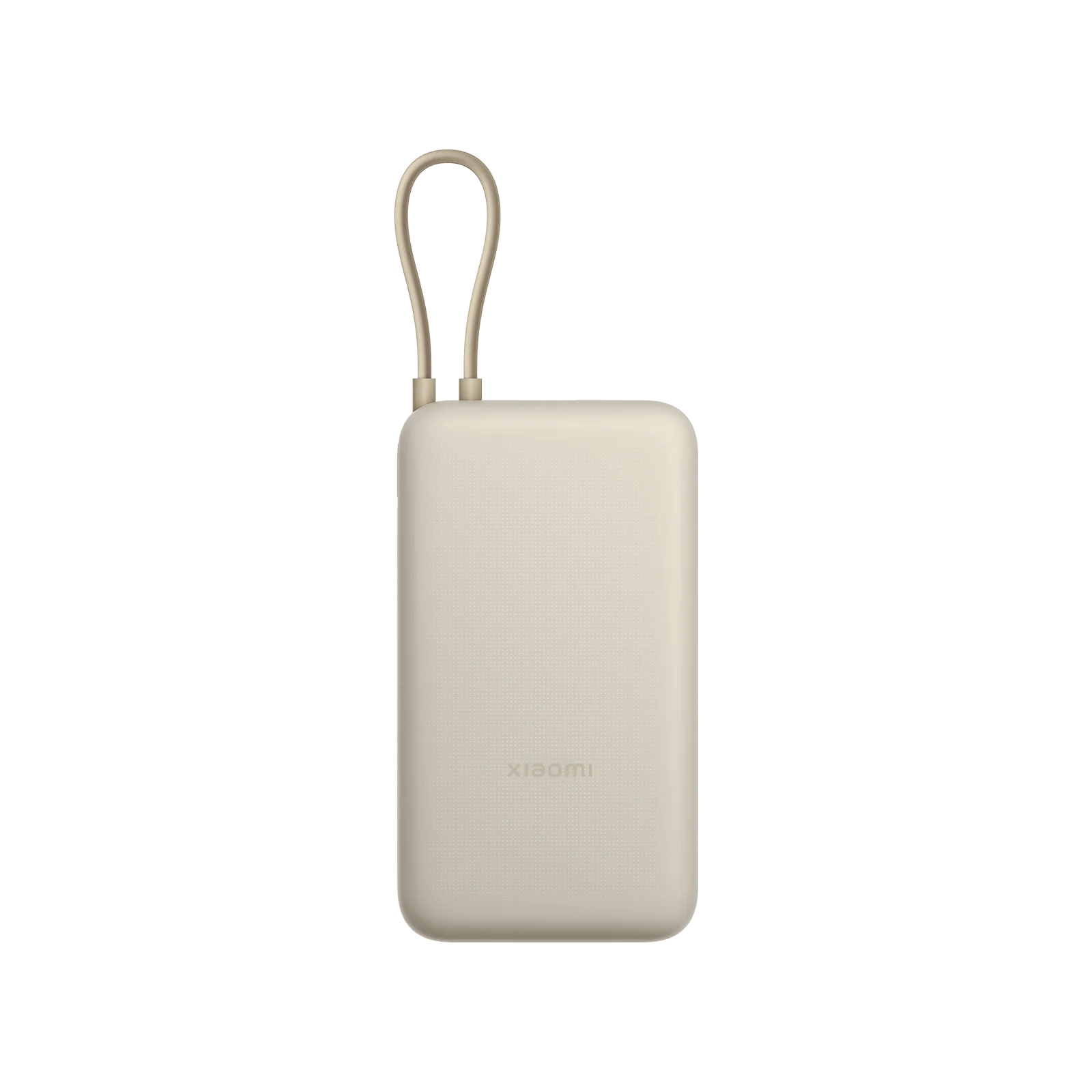 Xiaomi Power Bank 20000mAh 33W — Câble Intégré, Charge Rapide, Blanc Xiaomi — MRTECH Maroc